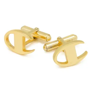 Champion Heritage 14K Gold 925 Sterling Silver Cuff Links