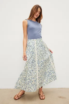 KONA FLORAL LACE MAXI SKIRT