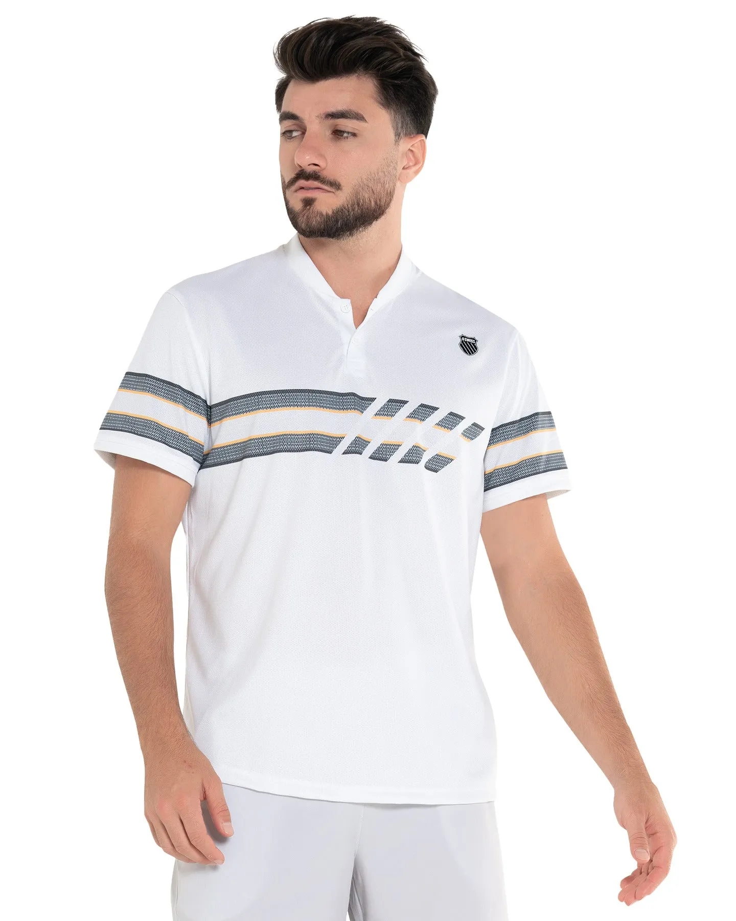 107727-100 | CHOP HENLEY S/S | WHITE