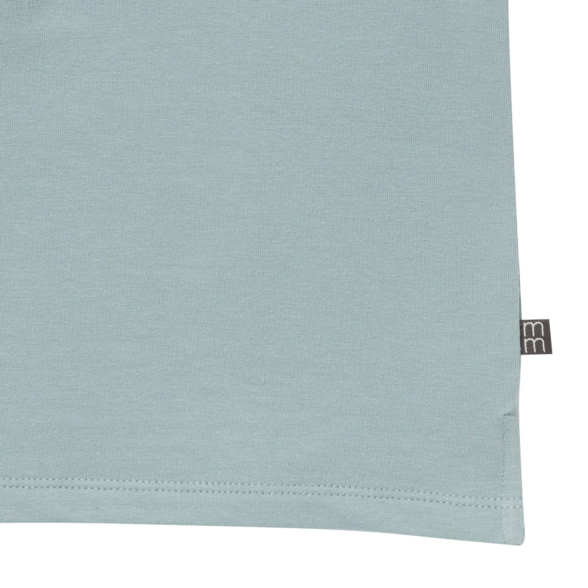 2-Piece Toddler Boys Medium Teal Henley Shirt and Shorts Set