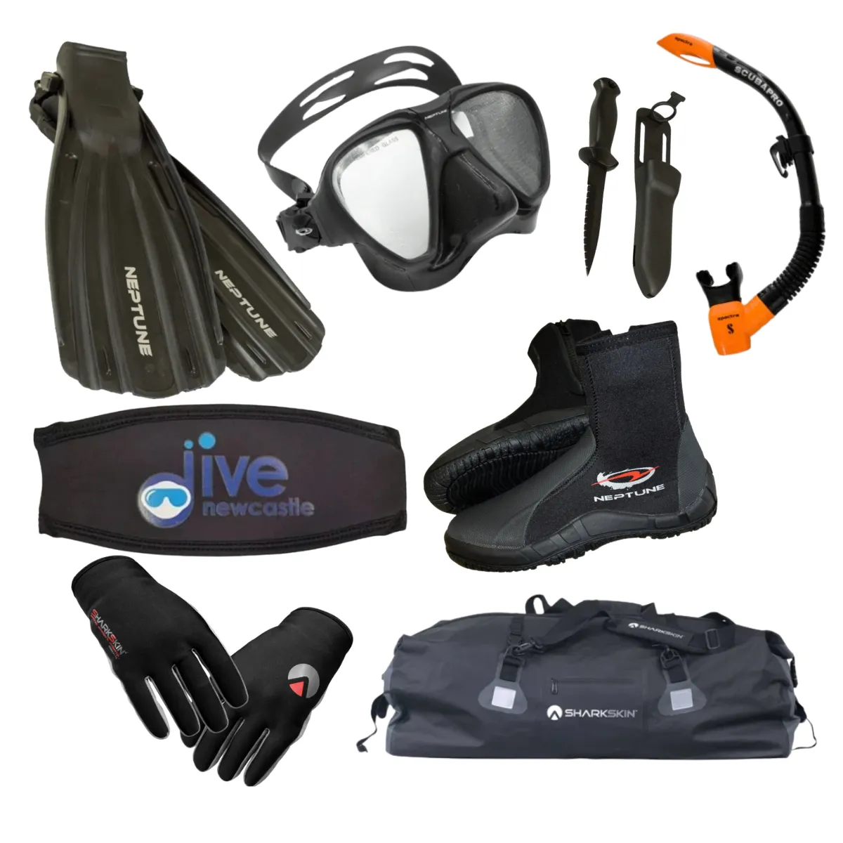 Accelerate Diver Pro Fin Package