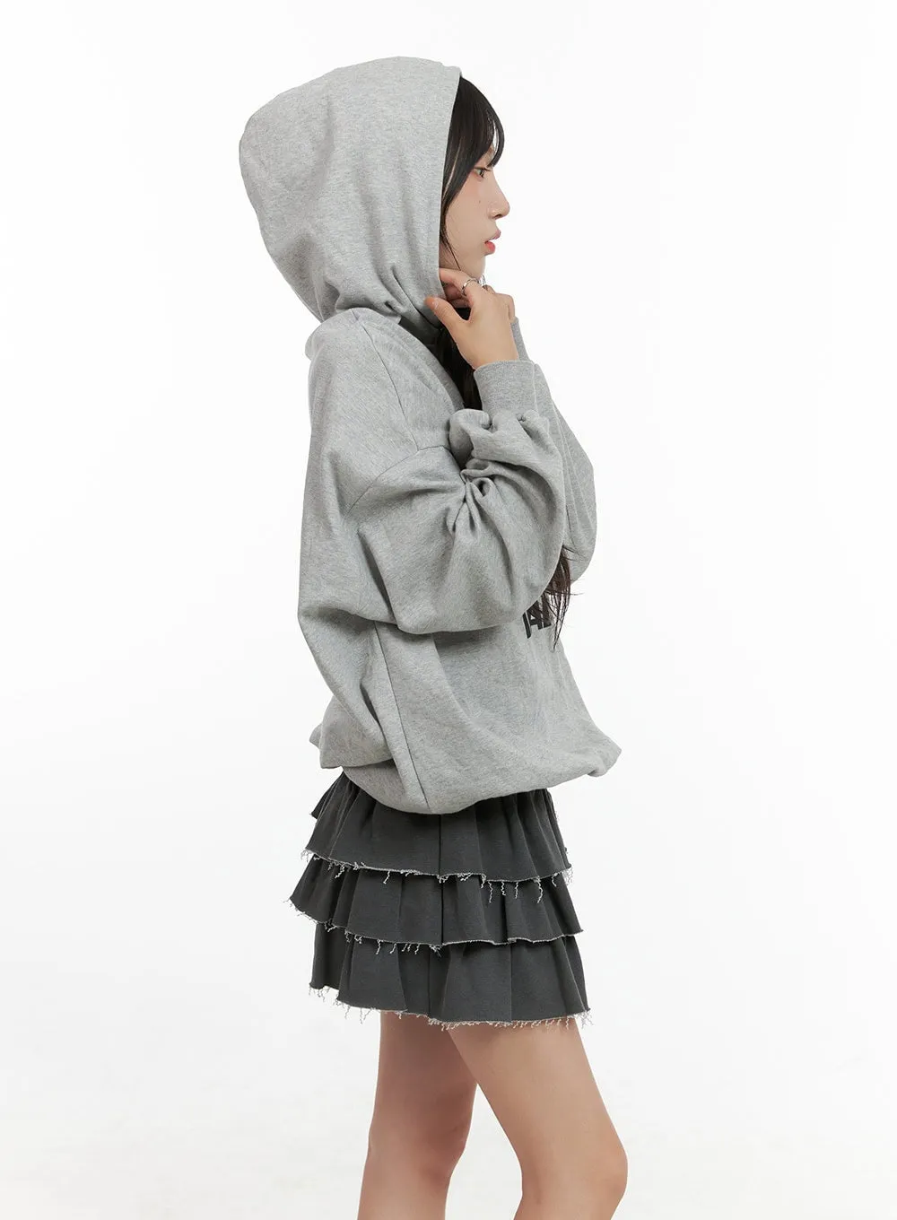 Acubi Oversized Graphic Hoodie CG421