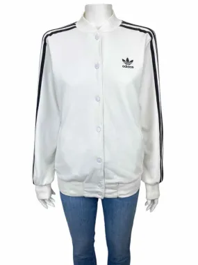 Adidas Women's Active Bomber Jacket White/Black Size S