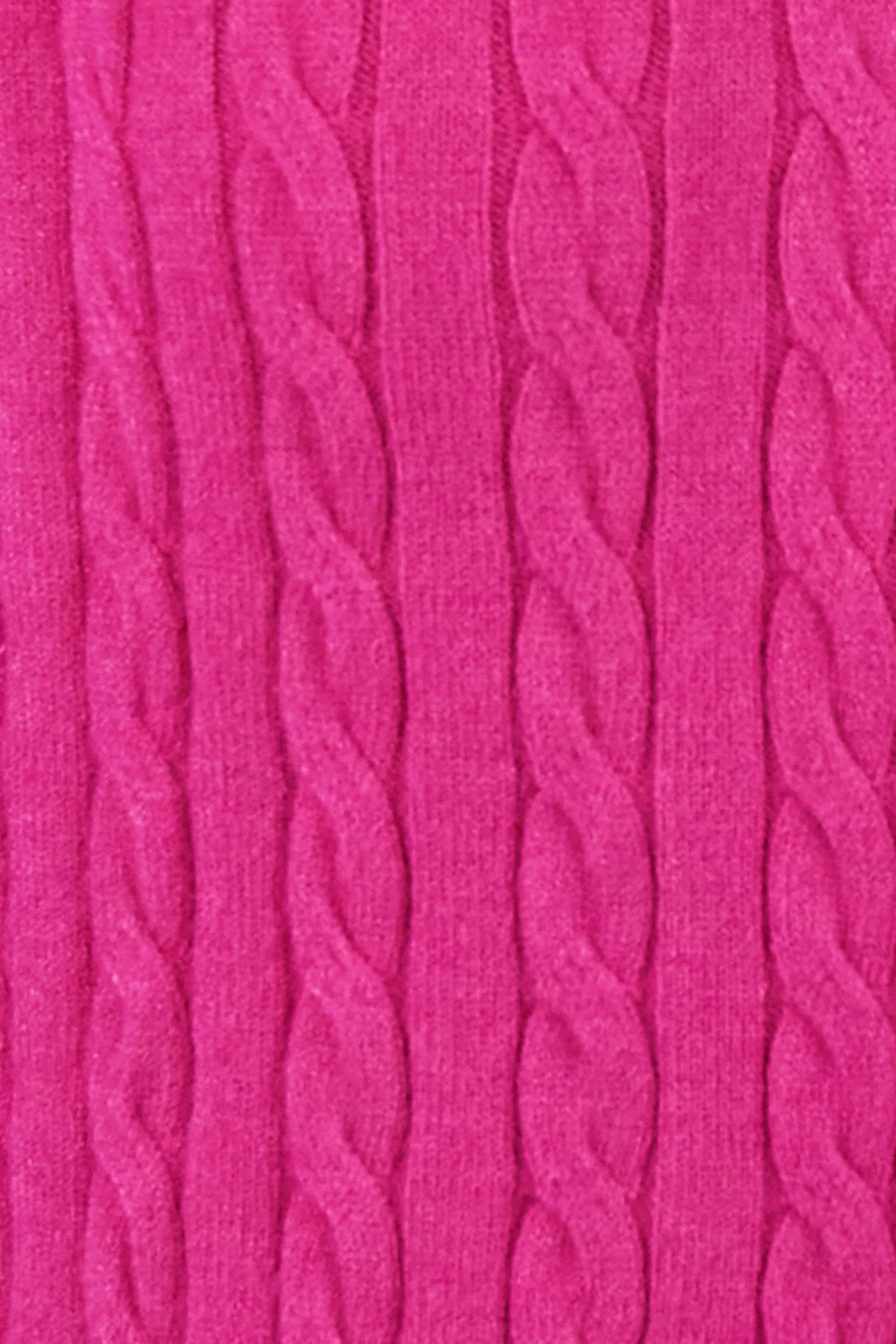 Alawa Cable Knit - Magenta