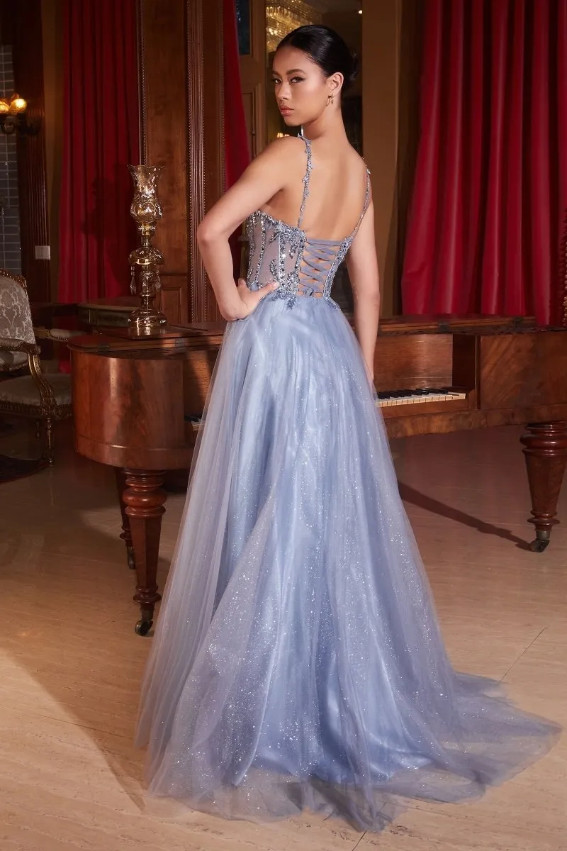 ANA Lace & Tulle A-Line Prom & Formal Dress