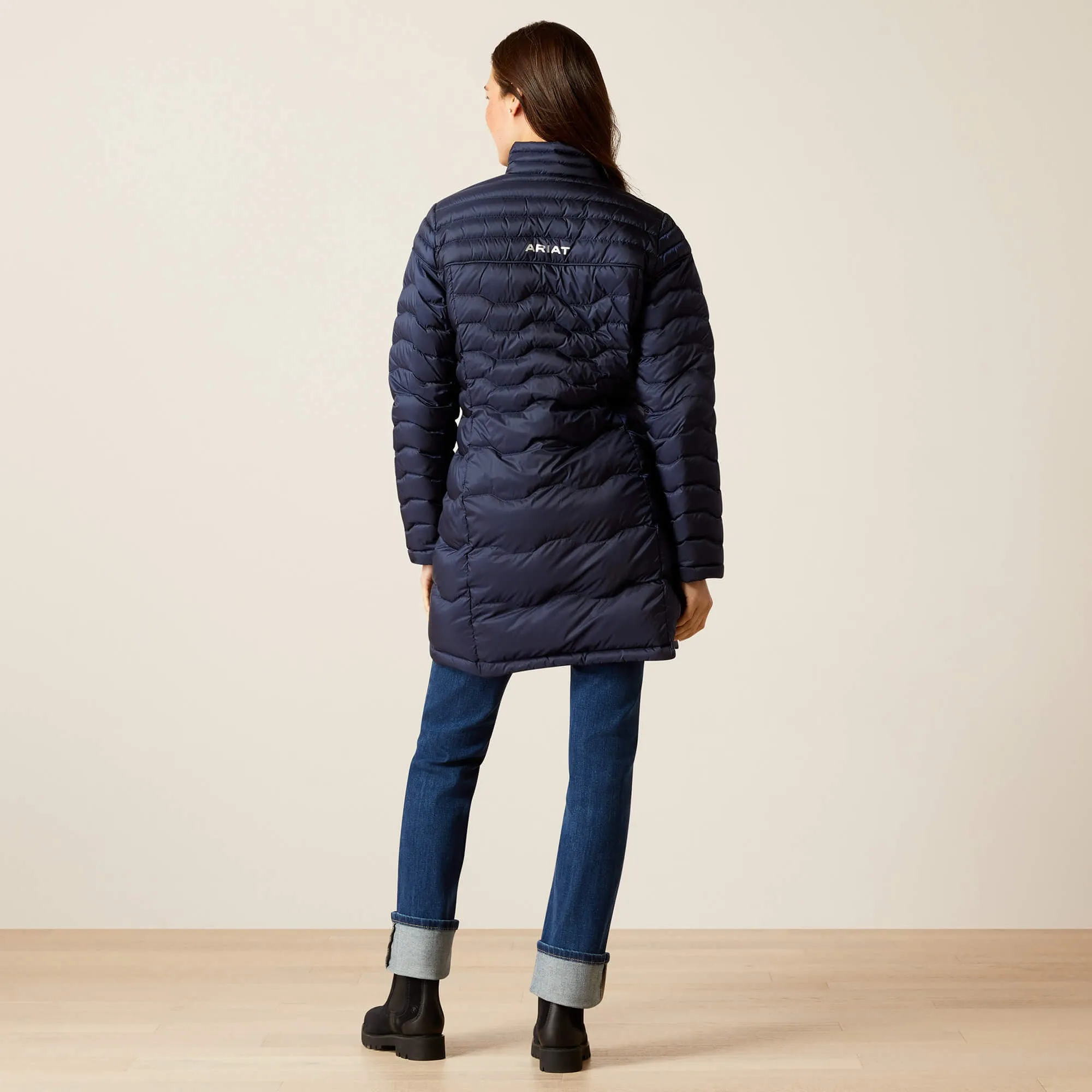 Ariat Ladies Ideal Down Coat - Navy