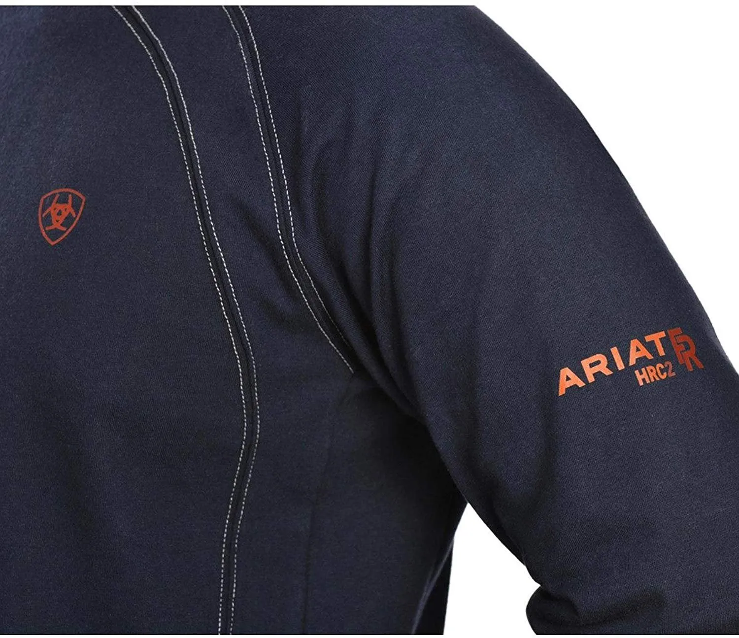 Ariat Men's Flame Resistant Long Sleeve Work Crew Henley Shirt