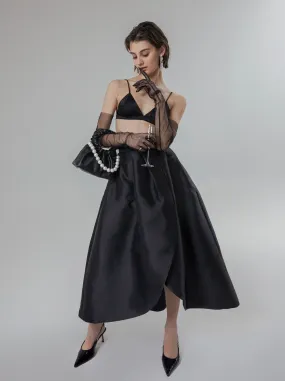 Audrey Satin Skirt