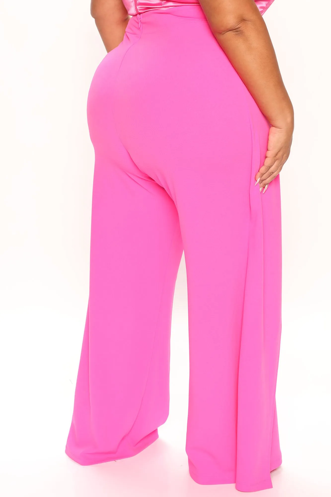 Aura Wide Leg Pant 33 - Pink