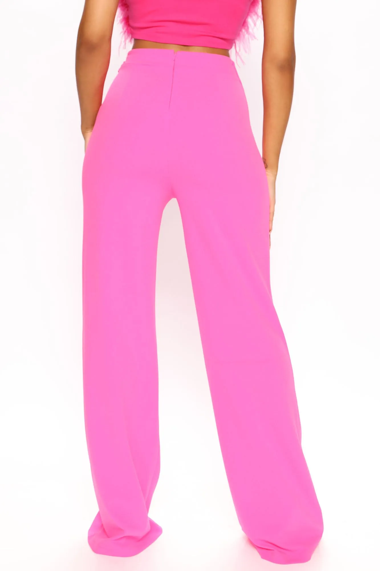 Aura Wide Leg Pant 33 - Pink