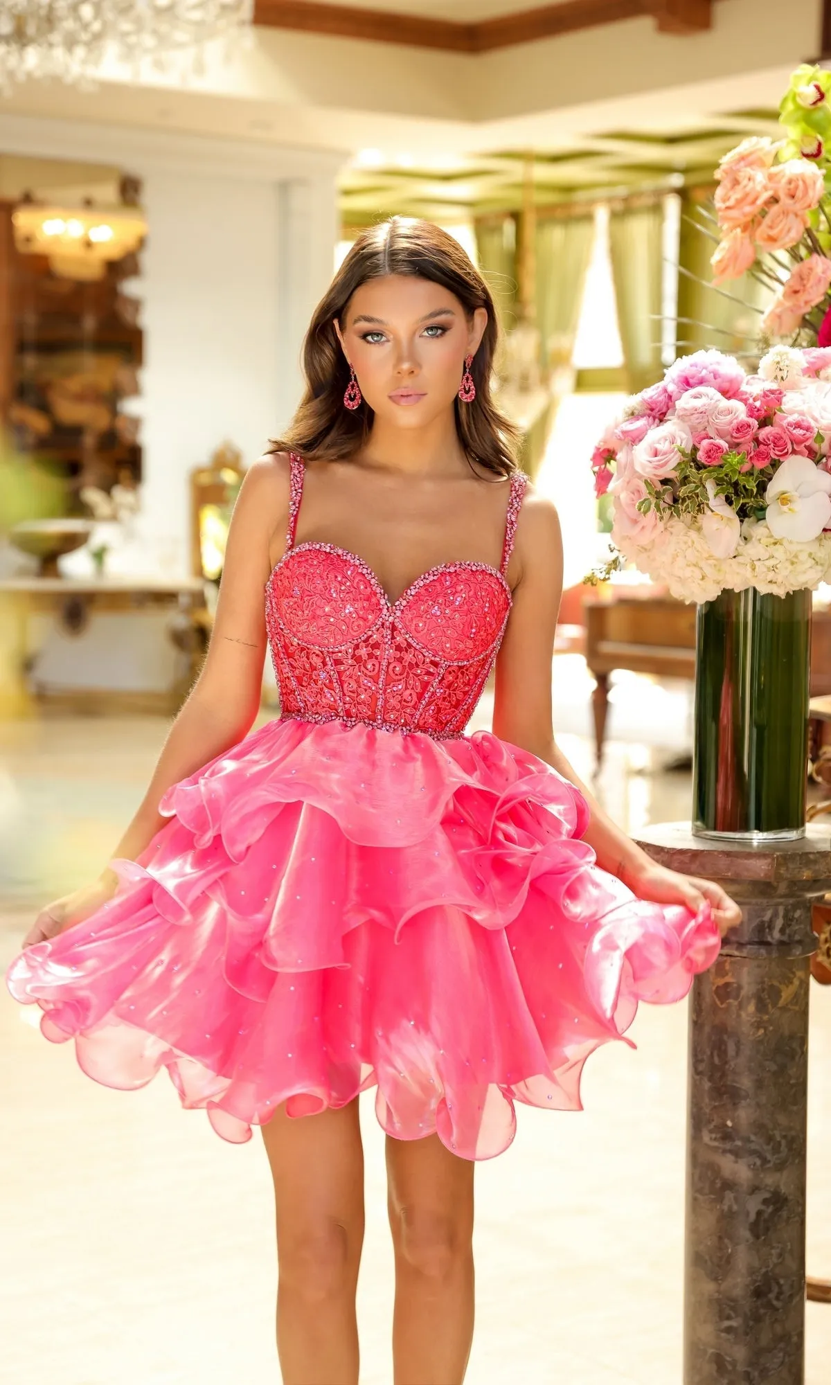 Ava Presley Short Party Dress 29179