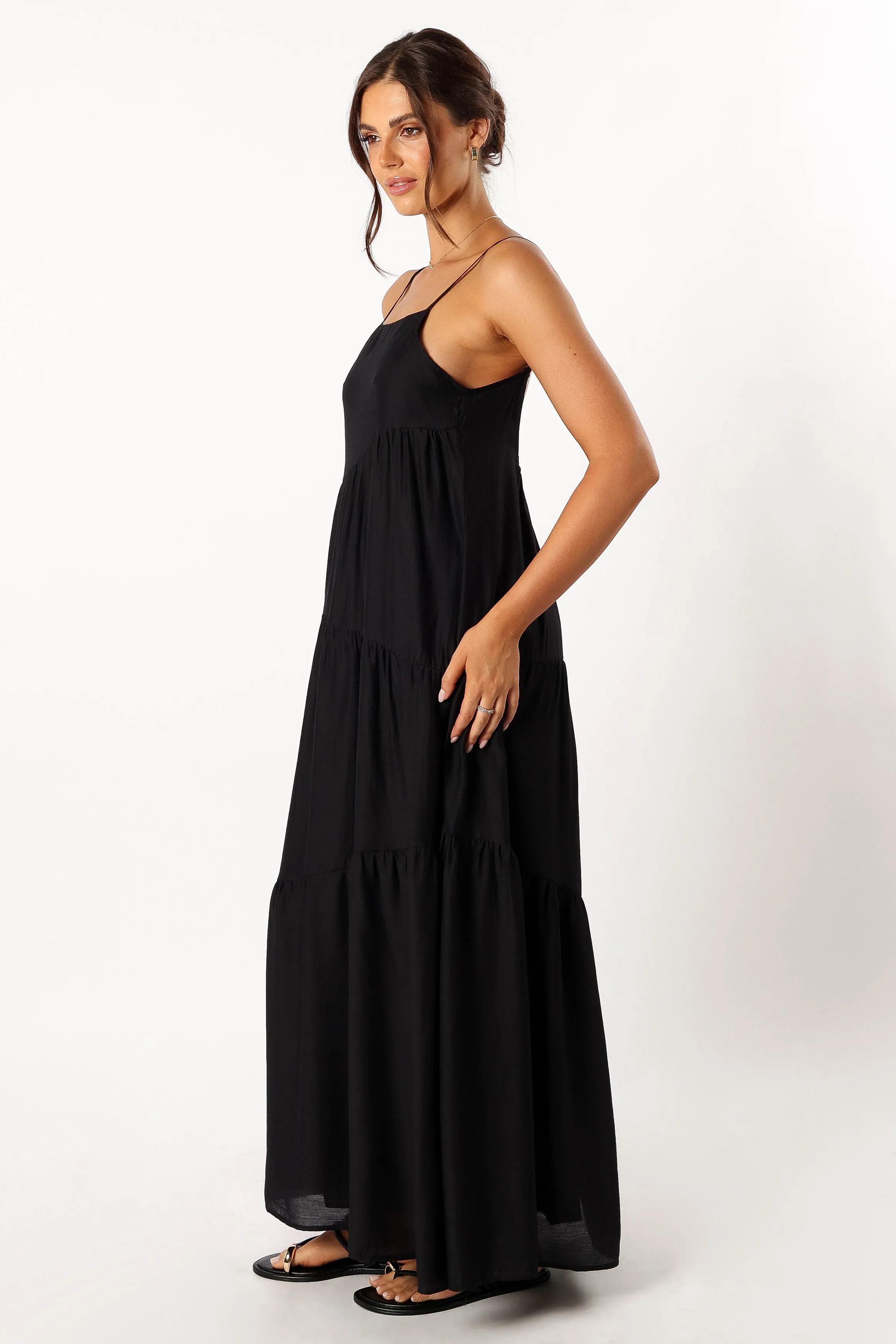 Bennie Midi Dress - Black