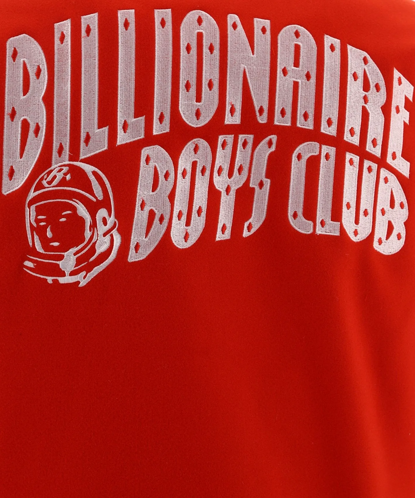 Billionaire Boys Club Arch Logo Print Varsity Bomber Jacket