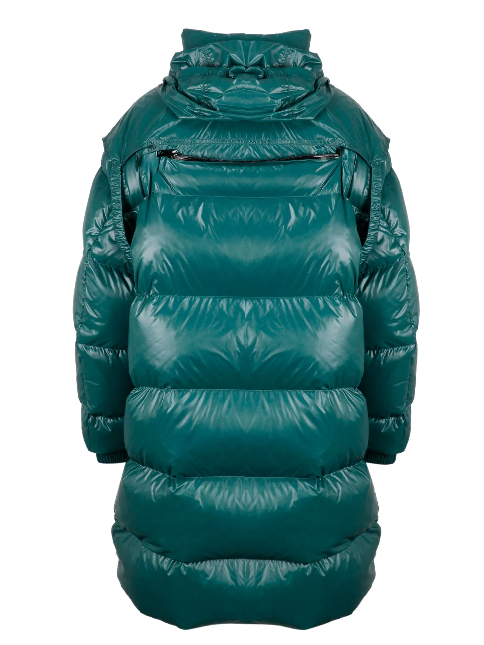 Bottega Veneta High-Neck Hooded Puffer Coat