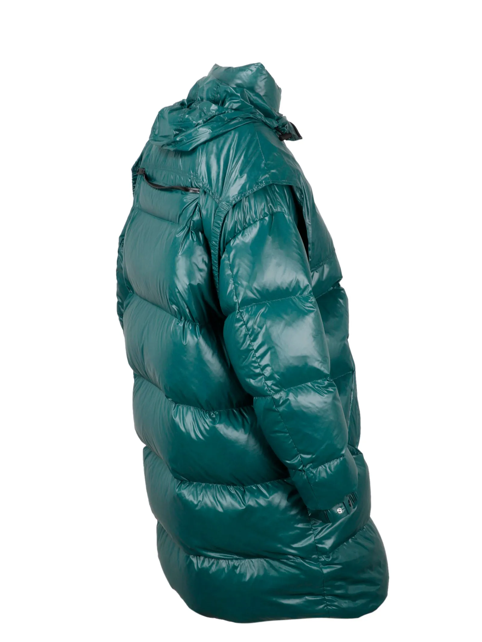 Bottega Veneta High-Neck Hooded Puffer Coat