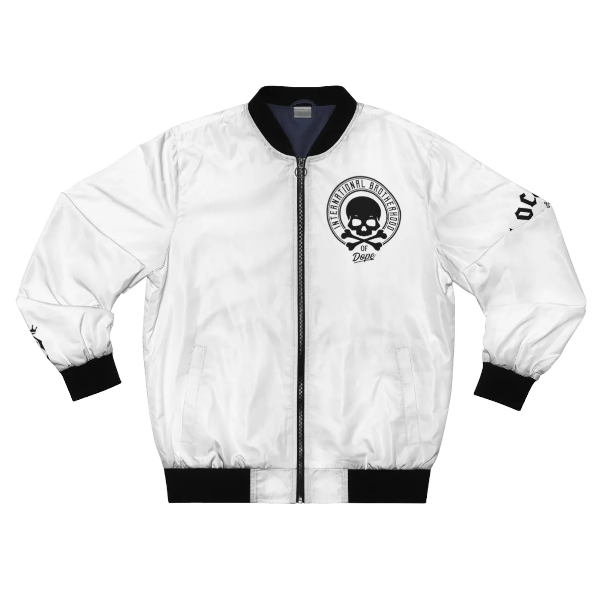 BROTHERHOOD BOMBER JACKET WHITE