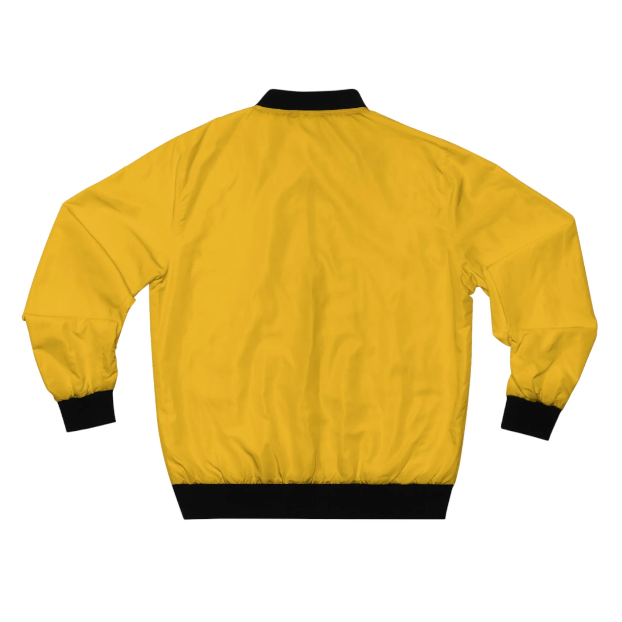 California Rock Star Graffiti Bomber Jacket (Yellow)