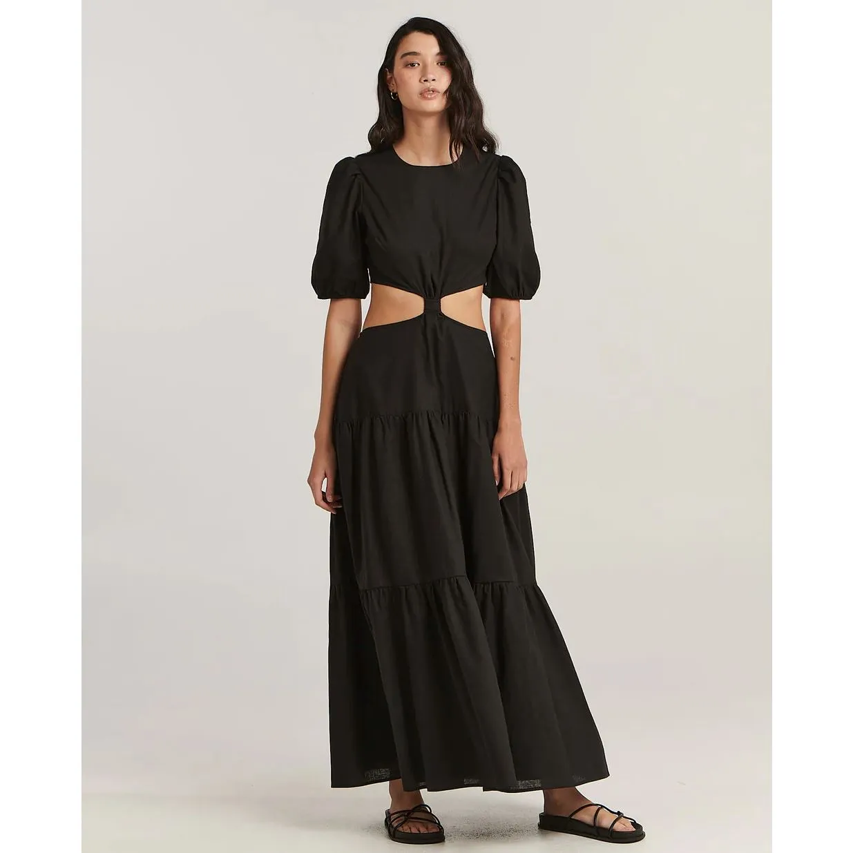 Charlie Holiday Paige Maxi Dress - Black