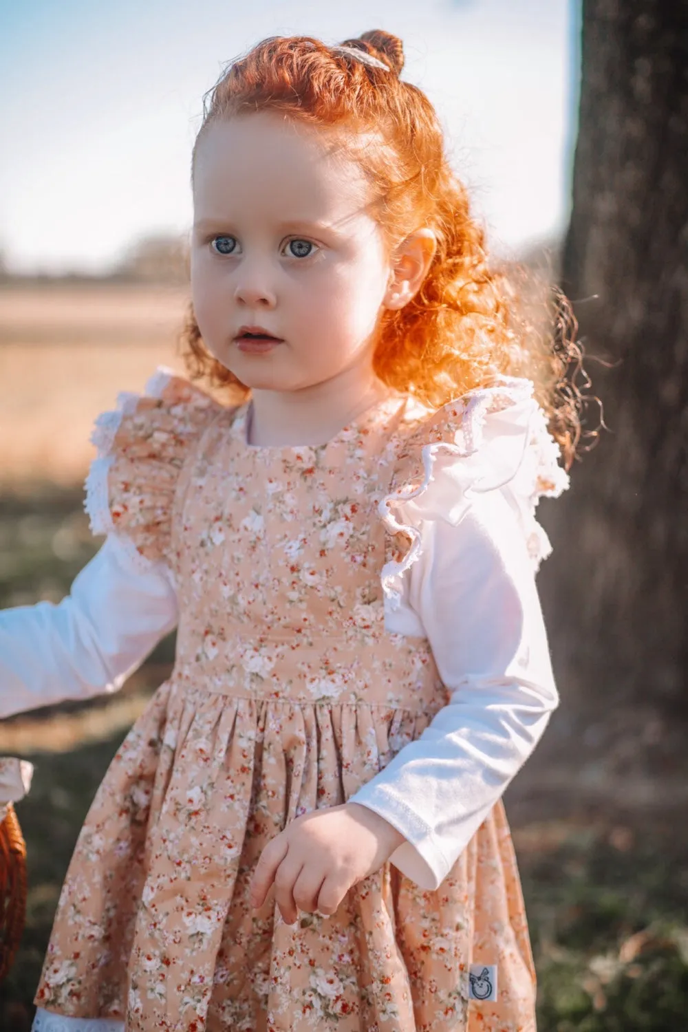 Charlotte Emma Dress | Bella in Apricot