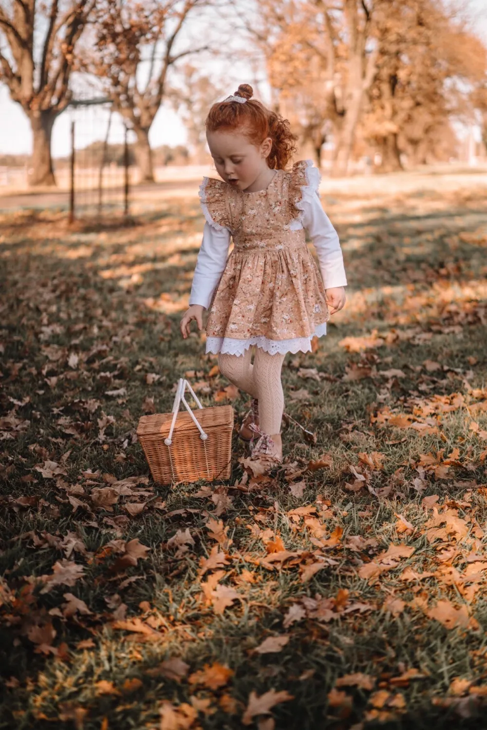 Charlotte Emma Dress | Bella in Apricot