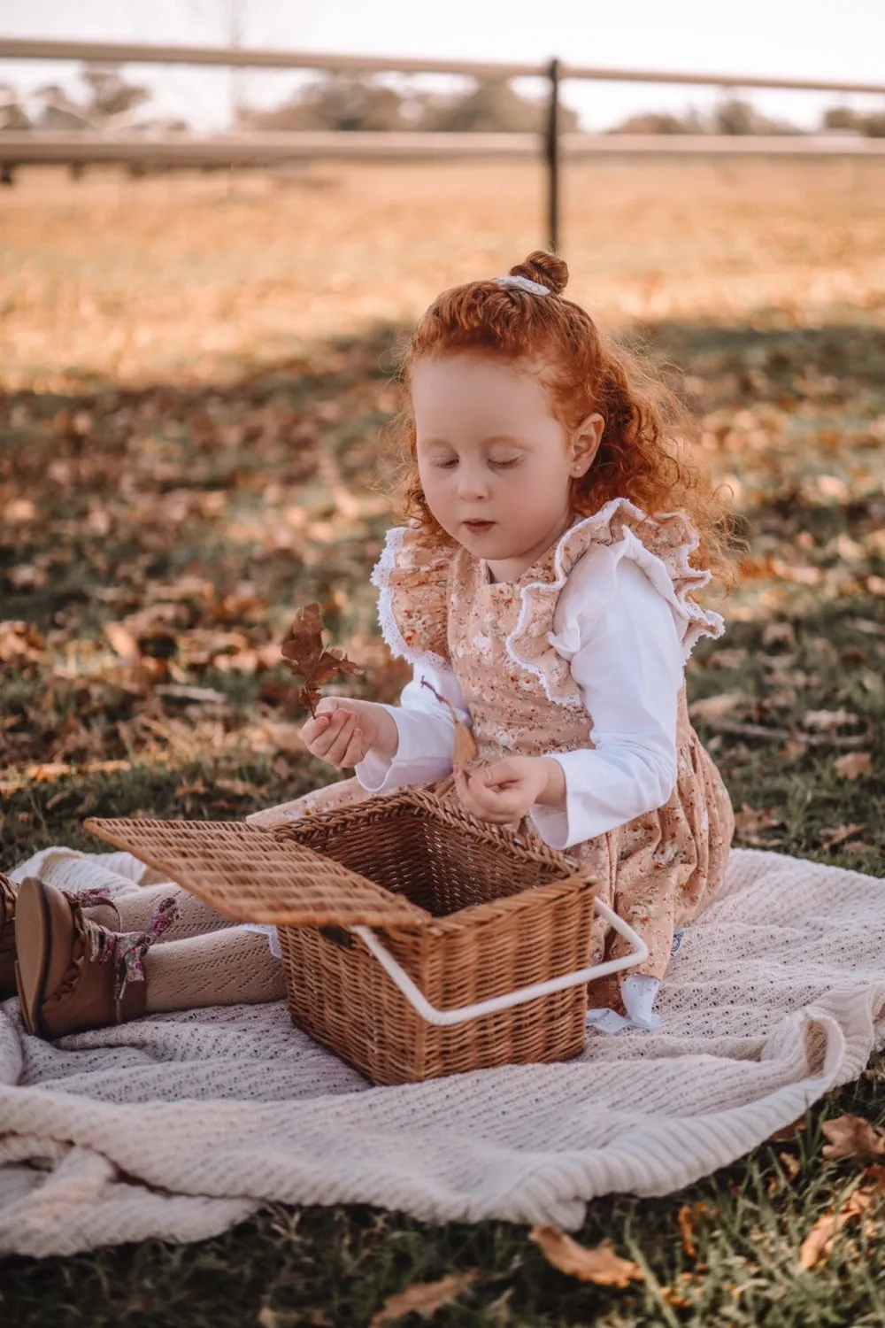 Charlotte Emma Dress | Bella in Apricot