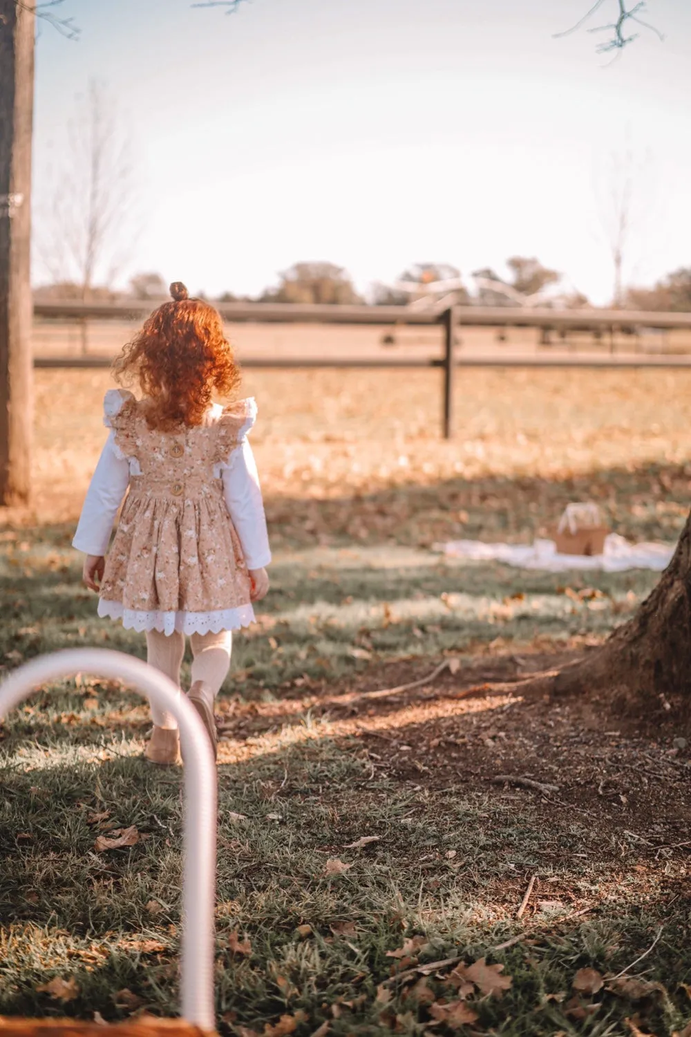 Charlotte Emma Dress | Bella in Apricot