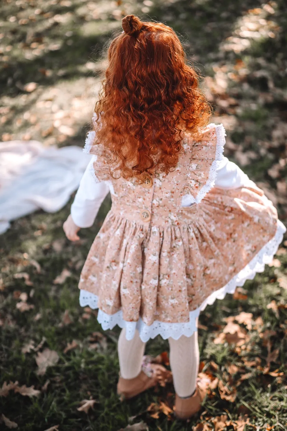 Charlotte Emma Dress | Bella in Apricot