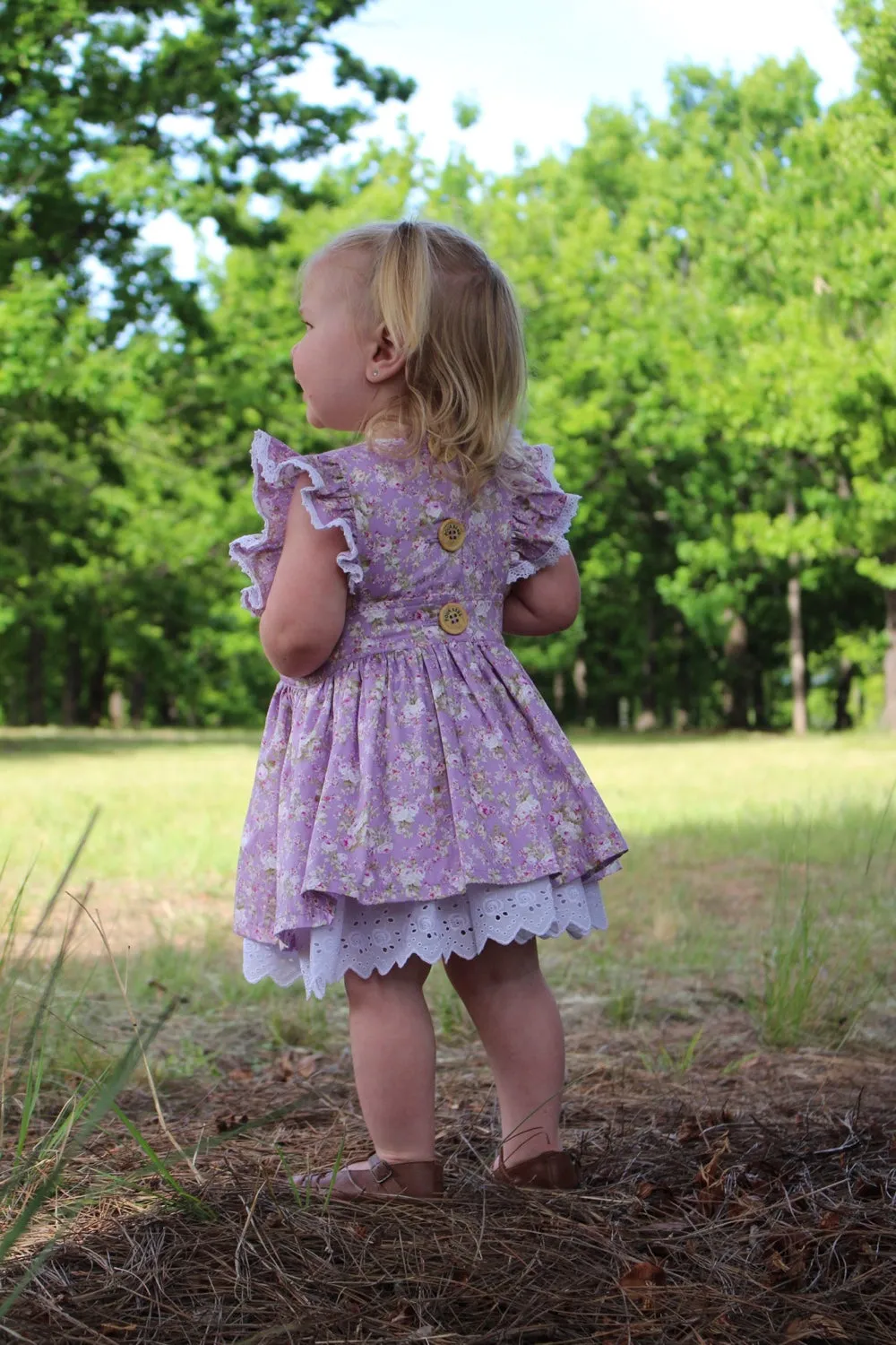 Charlotte Emma Dress - Bella in Lavender