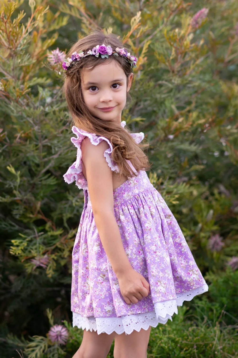 Charlotte Emma Dress - Bella in Lavender