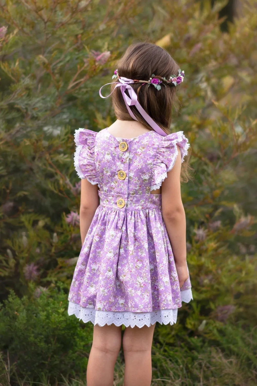 Charlotte Emma Dress - Bella in Lavender