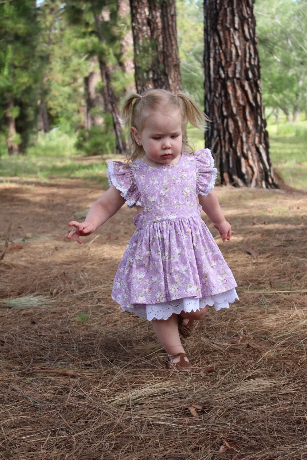 Charlotte Emma Dress - Bella in Lavender