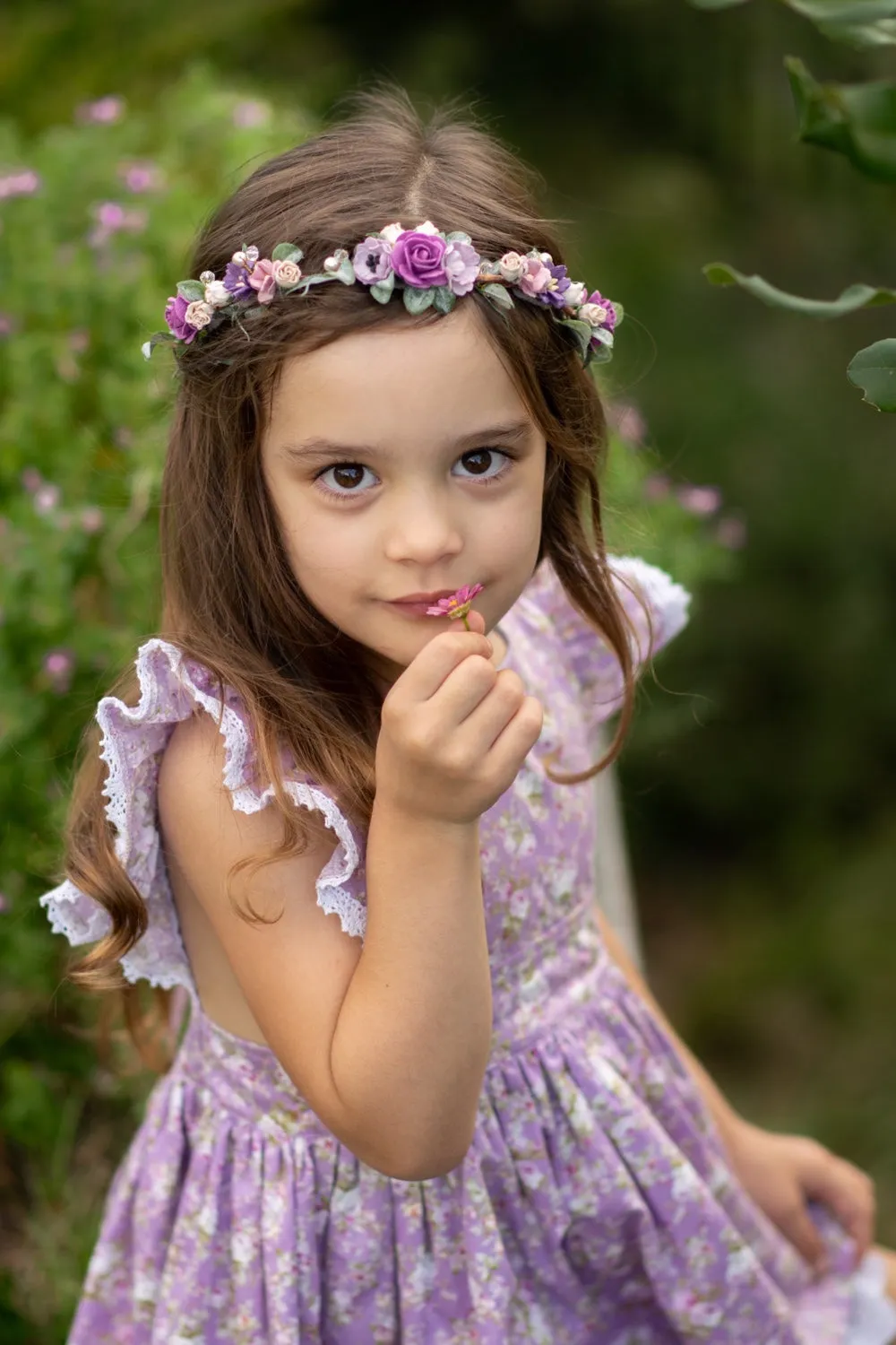 Charlotte Emma Dress - Bella in Lavender