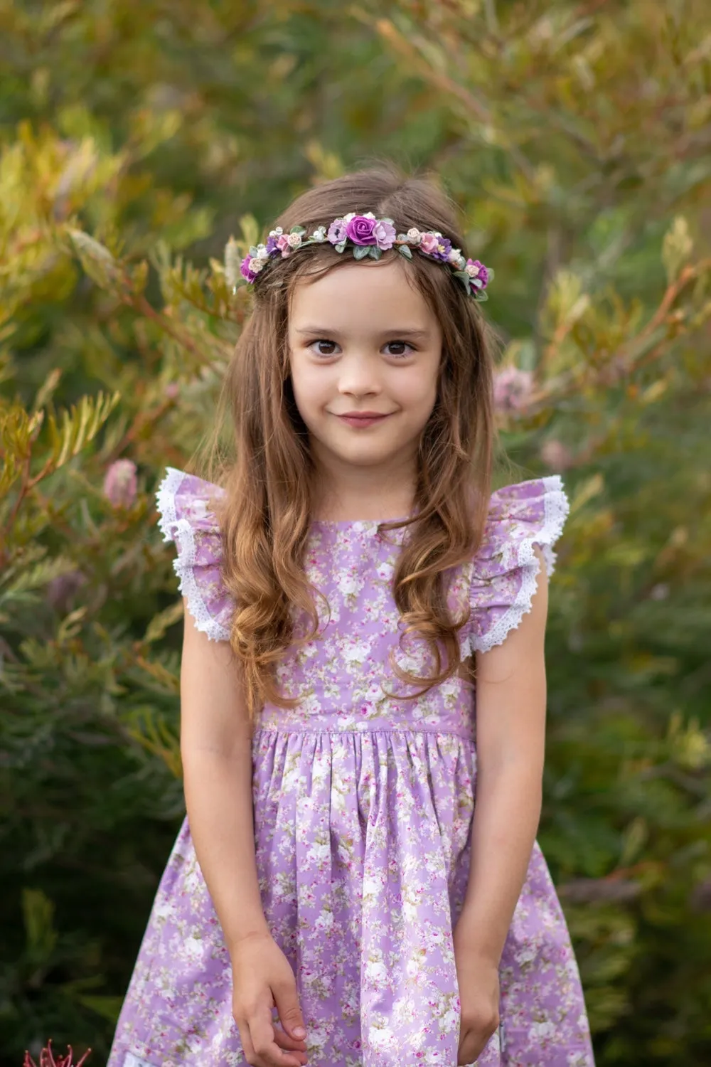 Charlotte Emma Dress - Bella in Lavender