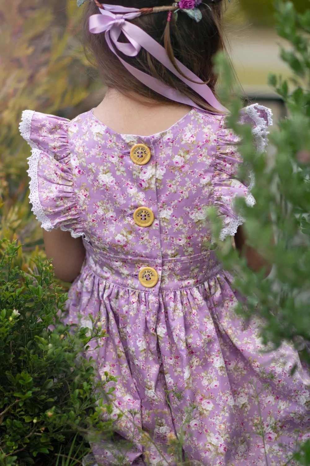 Charlotte Emma Dress - Bella in Lavender