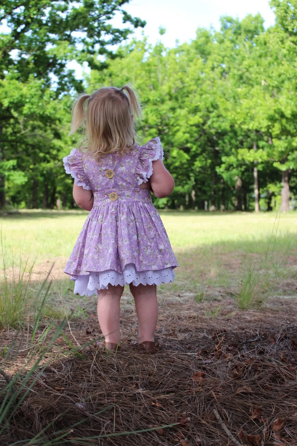 Charlotte Emma Dress - Bella in Lavender