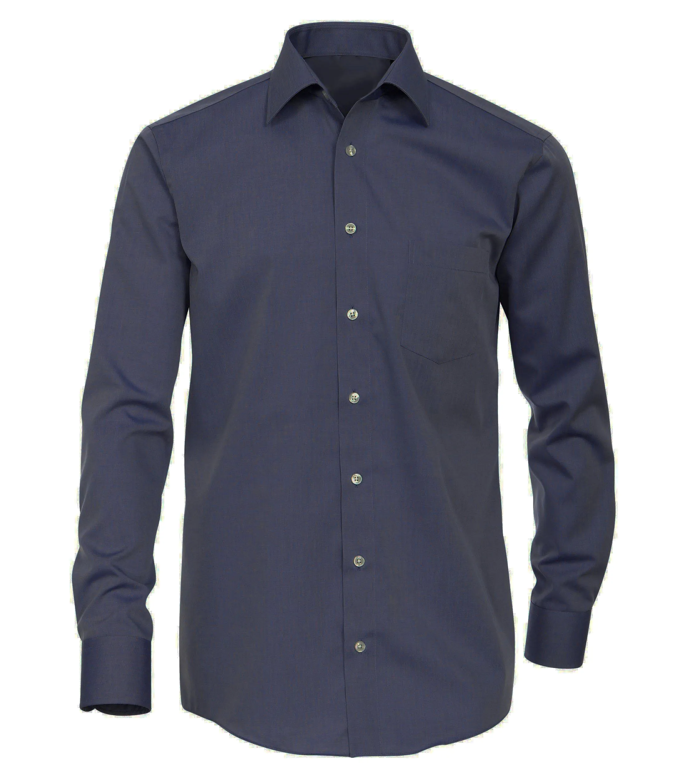 Classic Navy Boys Dress Shirt