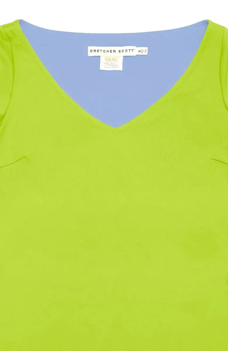 Copy of Gretchen Scott | Second Skin Tee | Women's | Lime