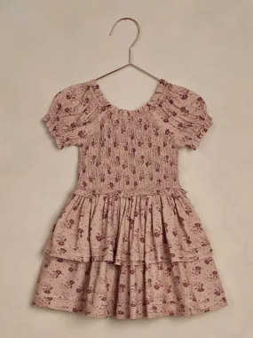 Cosette Dress, Fig Ditsy