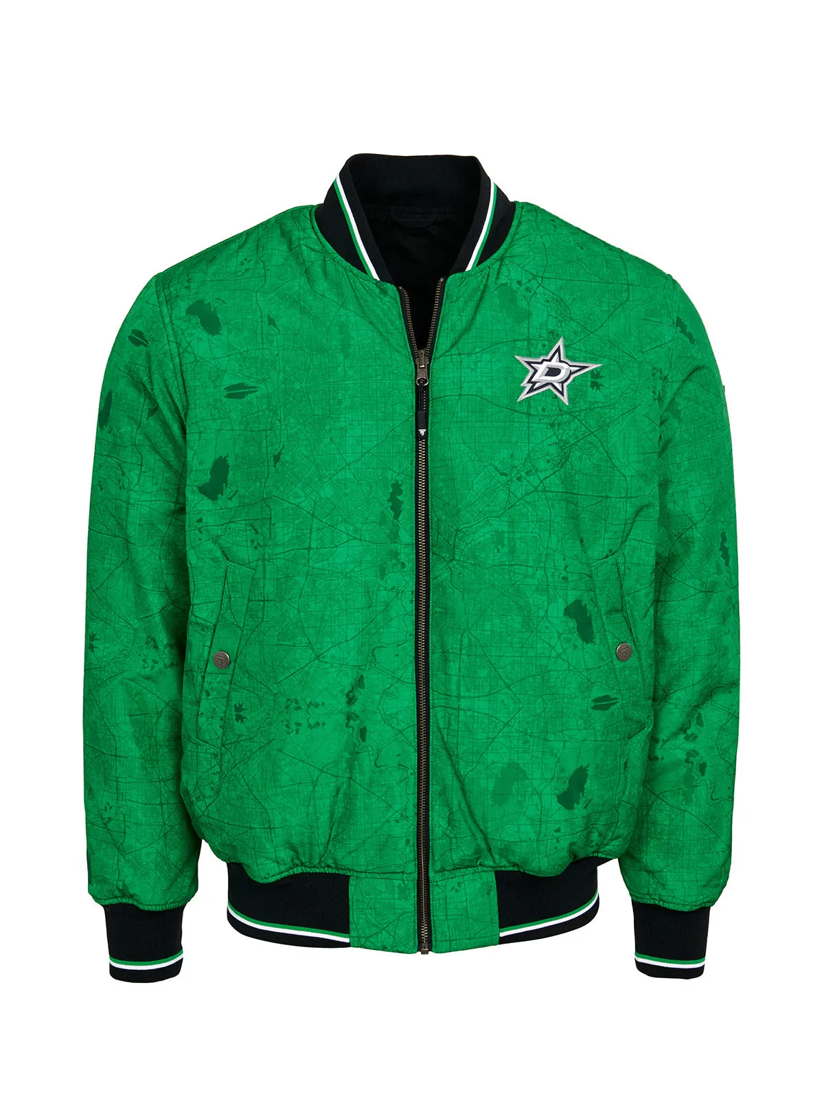 Dallas Stars Reversible Bomber