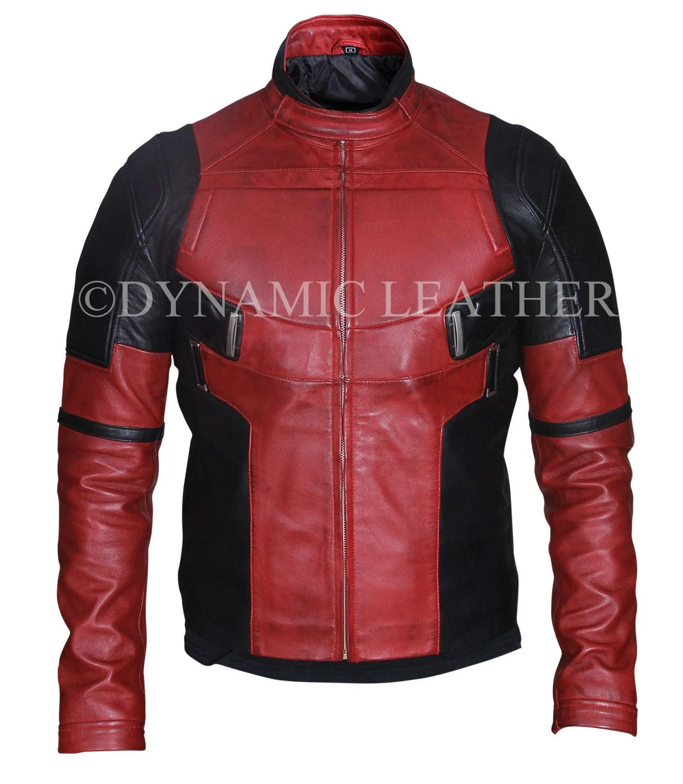 Deadpool Wade Wilson Ryan Reynolds Costume Leather Jacket