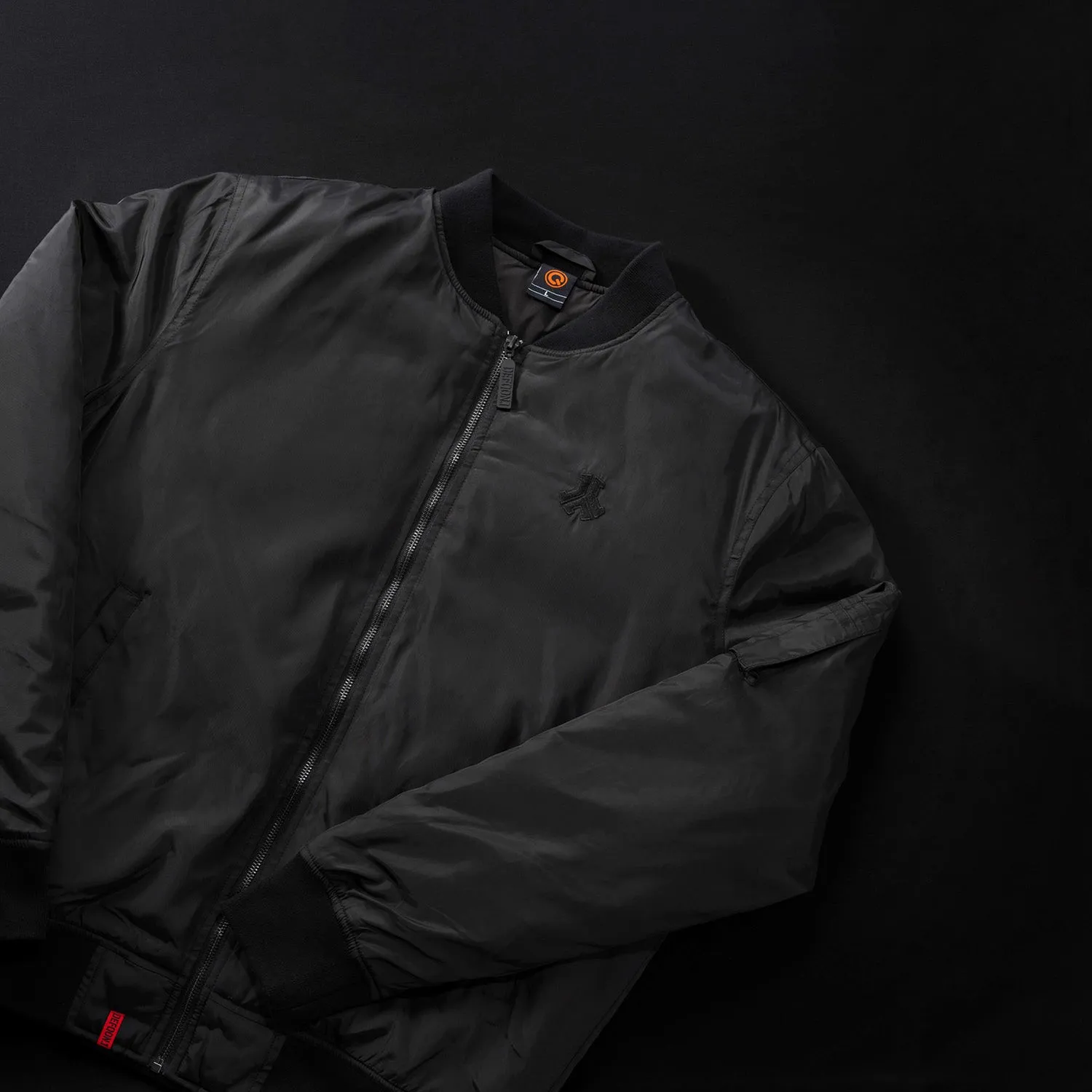 Defqon.1 Essential black bomber jacket