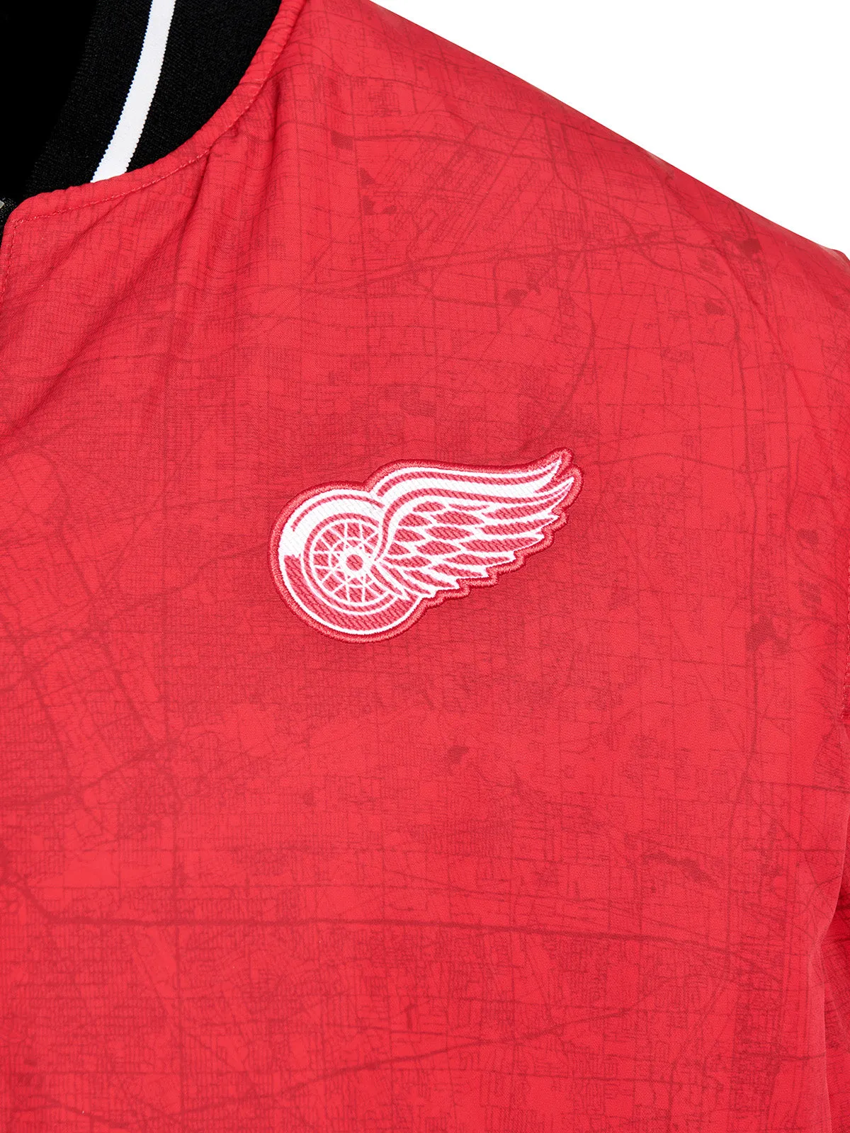 Detroit Red Wings Reversible Bomber