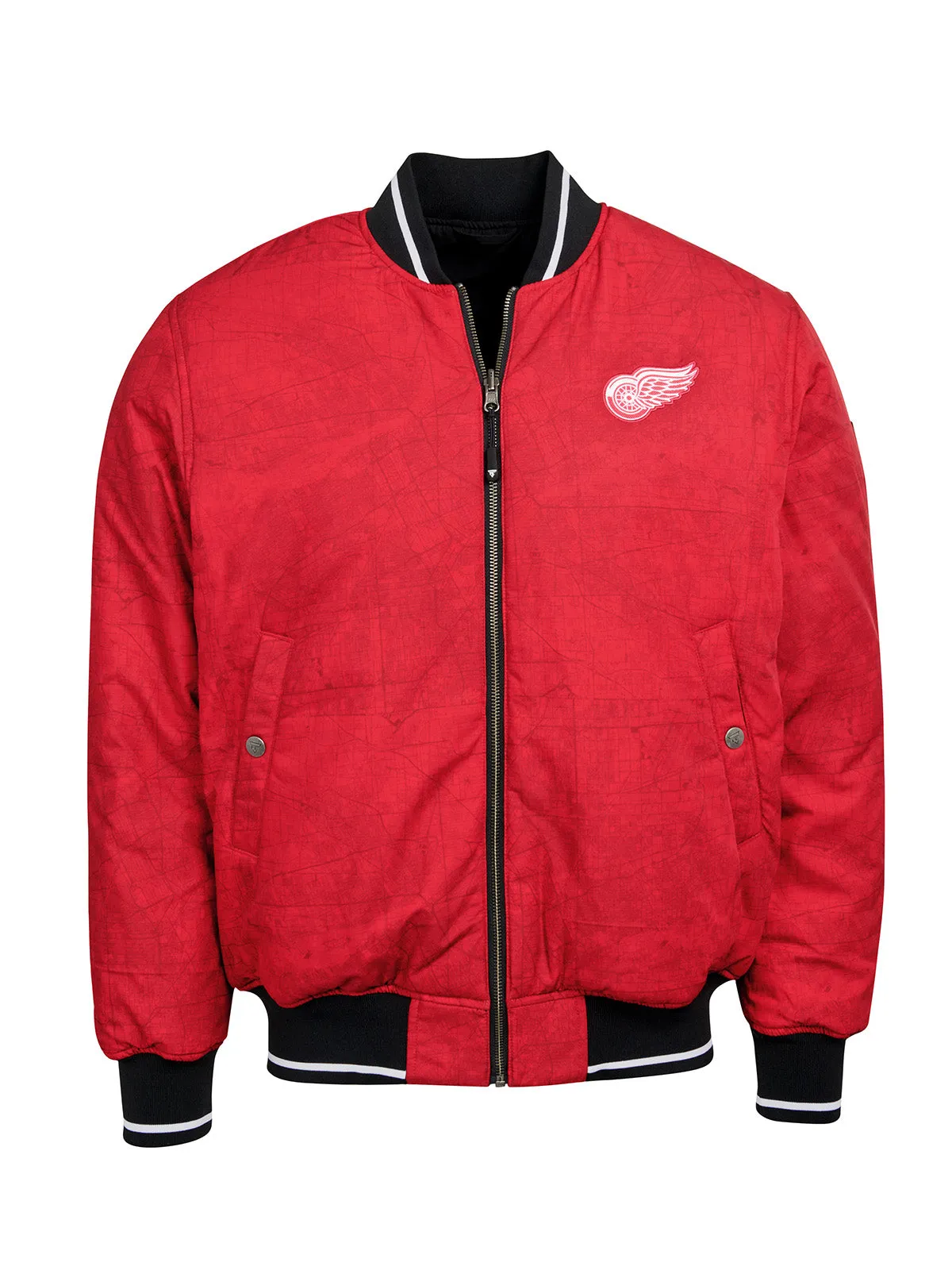 Detroit Red Wings Reversible Bomber