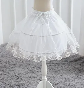 Double Steel Ring Short Adjustable Petticoat