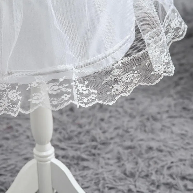 Double Steel Ring Short Adjustable Petticoat