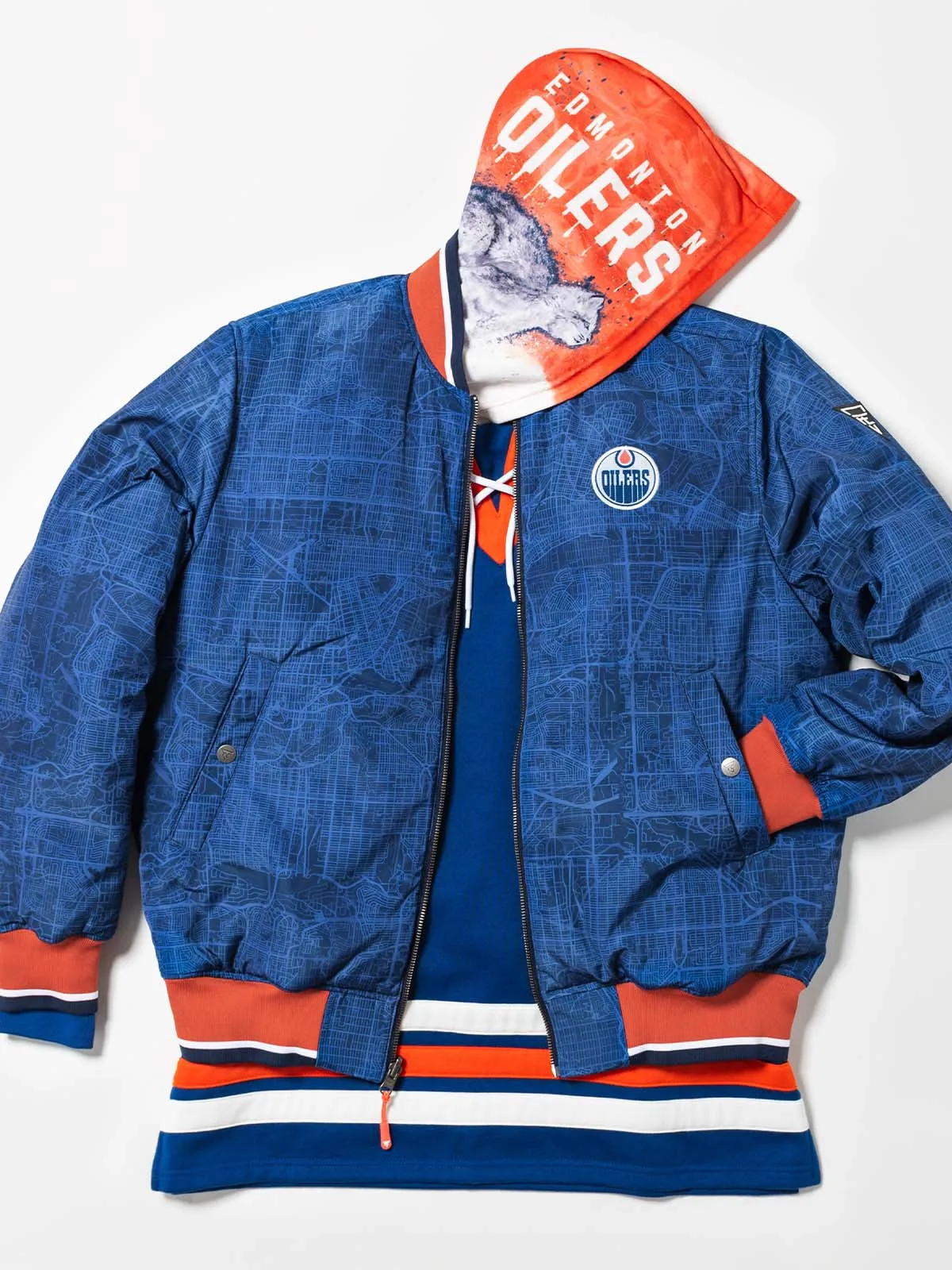 Edmonton Oilers Reversible Bomber