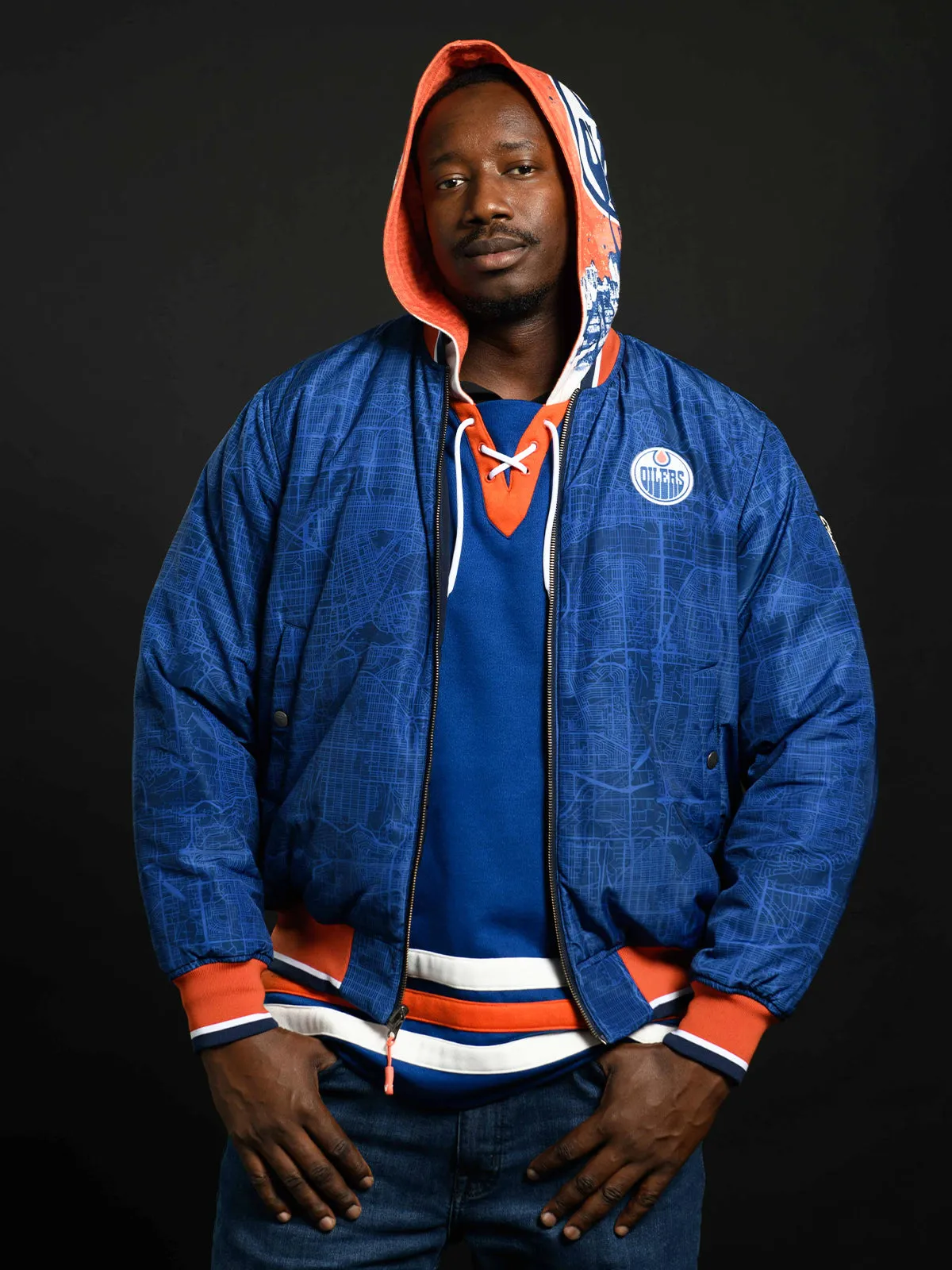 Edmonton Oilers Reversible Bomber