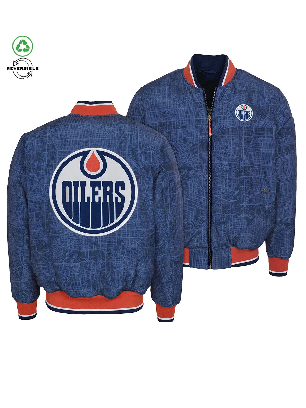 Edmonton Oilers Reversible Bomber