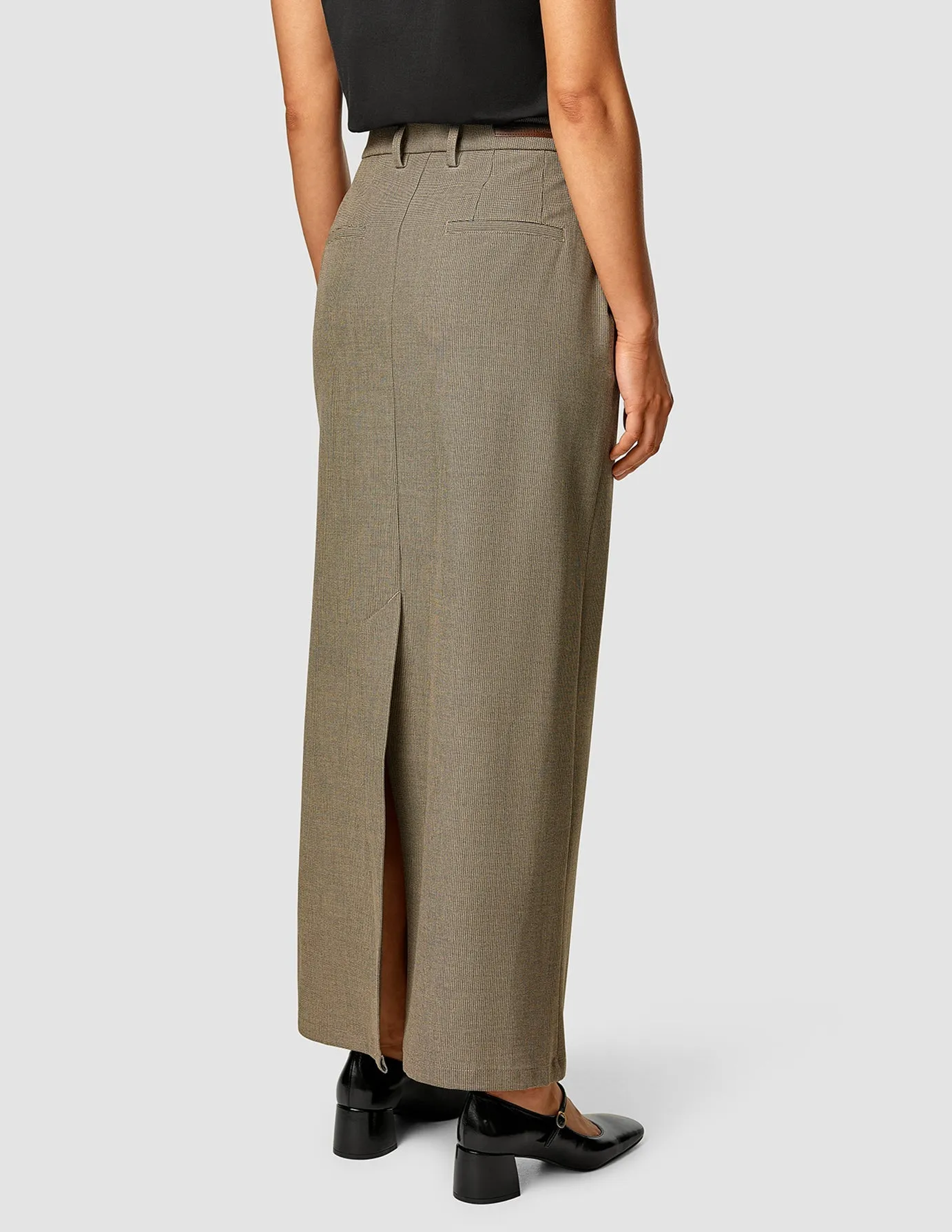 Essential Maxi Skirt Latte