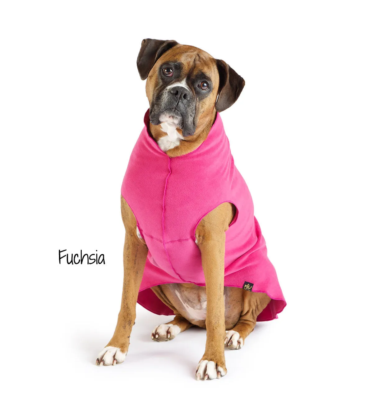 Fleece Lightweight Stretchy Jacket - Fuchsia